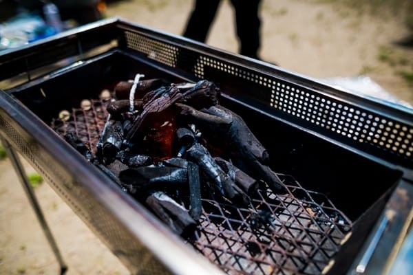 バーベキューの様子