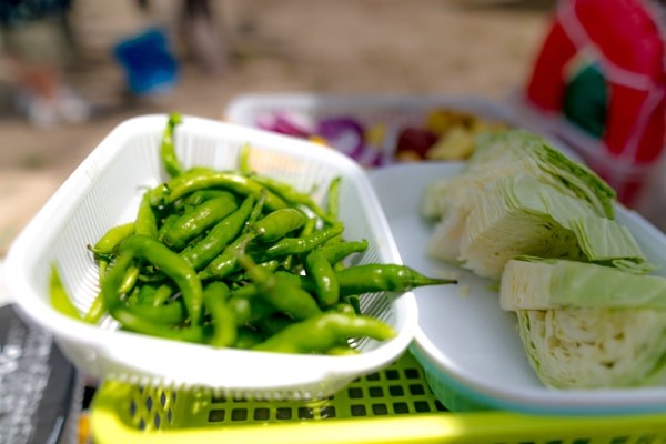 バーベキューの様子