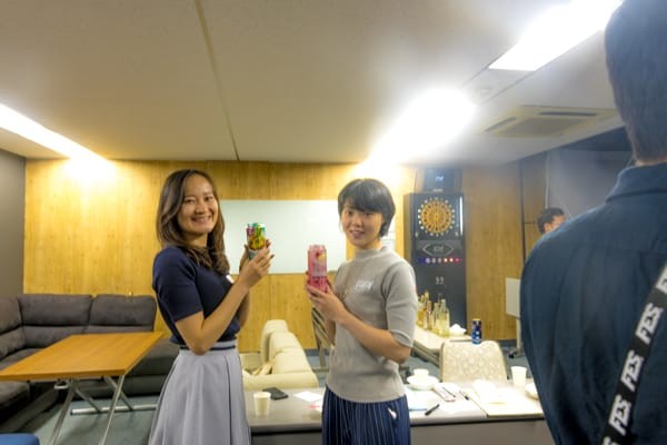 飲み物もいろいろ出ましたよ